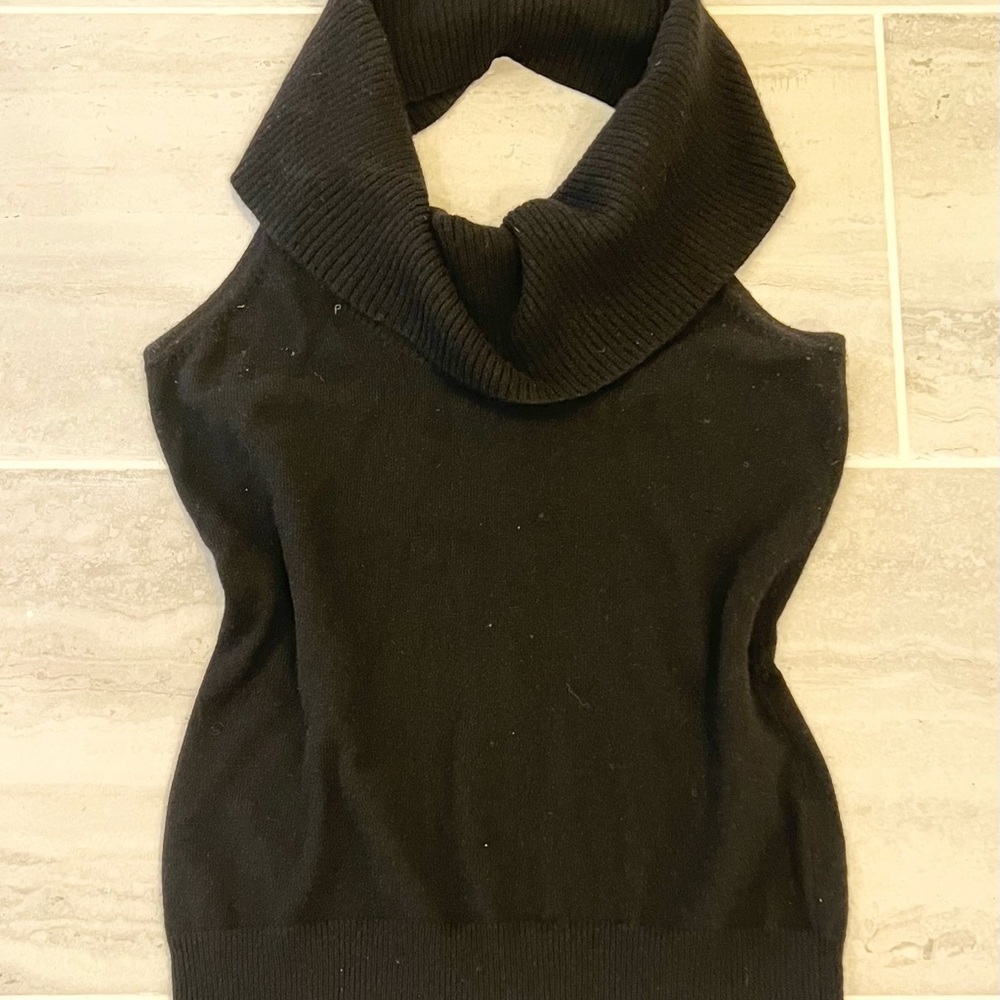 100% CASHMERE COWL NECK SWEATER